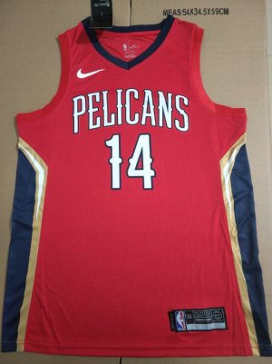 NBA 14 Ingram Pelicans Maillot Rouge